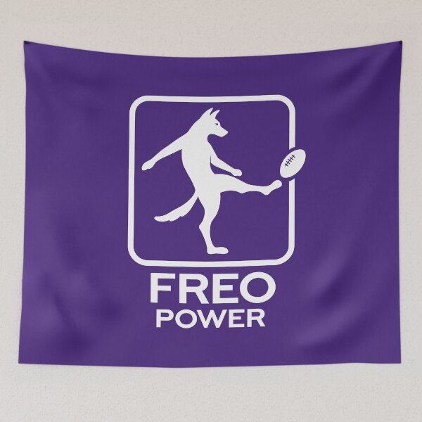Item preview, Freo Power Footy Dingo designed and sold by avperth.