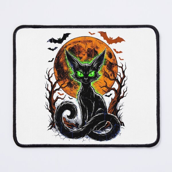 Item preview, halloween-black-cat designed and sold by world+167.
