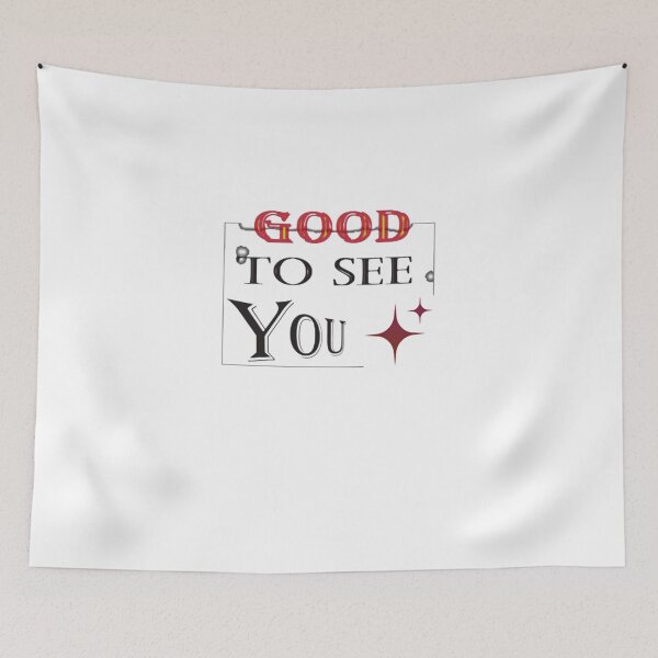 Item preview, Good To See You Retro Typography Vintage designed and sold by Gopal Verma.