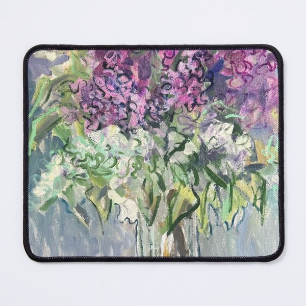 Item preview, White and purple lilacs designed and sold by izdesart.