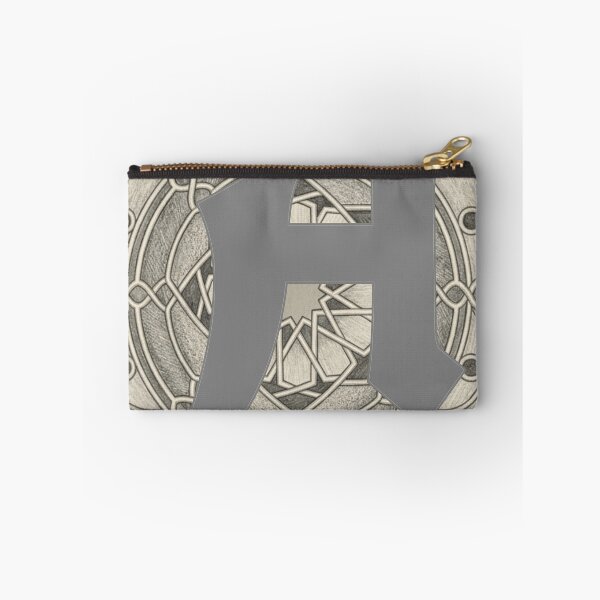 Item preview, Gothic Letter A Monogram with Geometric Celtic Mandala Background designed and sold by hepopatterns.
