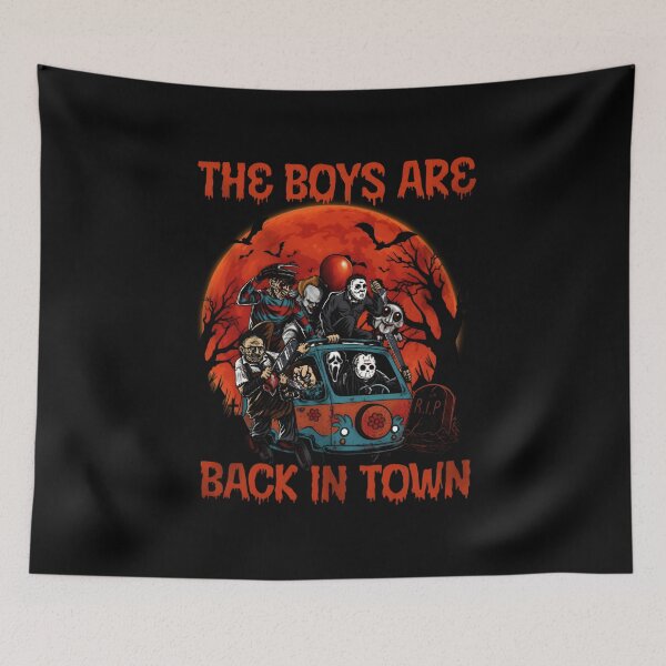 Item preview, The Boys Are Back In Town Horror Crew designed and sold by Thedustyart.