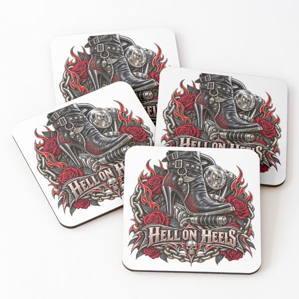 Item preview, Hell on Heels Biker Girl designed and sold by J-CCreations.