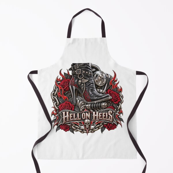 Item preview, Hell on Heels Biker Girl designed and sold by J-CCreations.