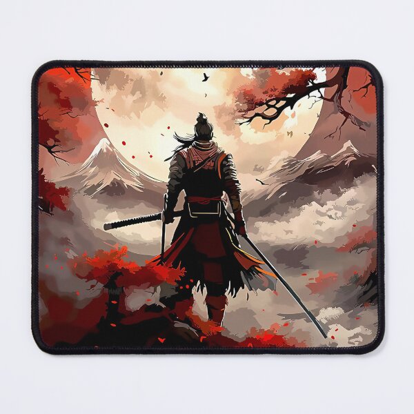 Item preview, Samurai Under Blood Red Moon designed and sold by haroldchoffm.