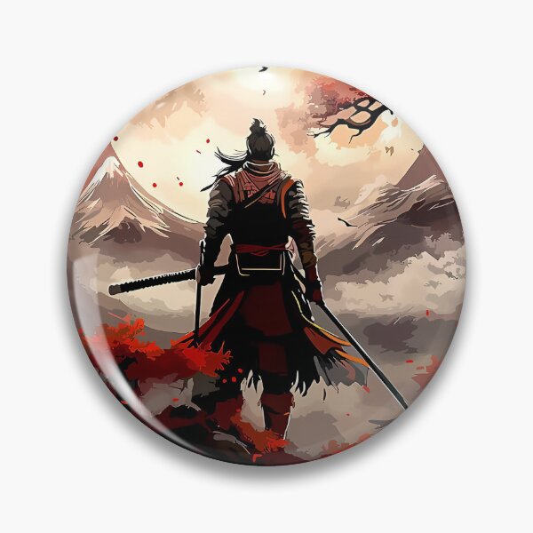 Item preview, Samurai Under Blood Red Moon designed and sold by haroldchoffm.