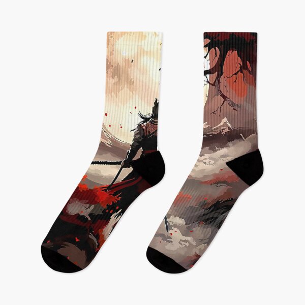 Item preview, Samurai Under Blood Red Moon designed and sold by haroldchoffm.