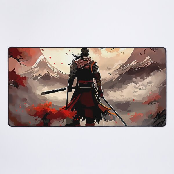 Item preview, Samurai Under Blood Red Moon designed and sold by haroldchoffm.