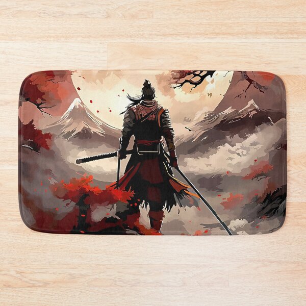 Item preview, Samurai Under Blood Red Moon designed and sold by haroldchoffm.