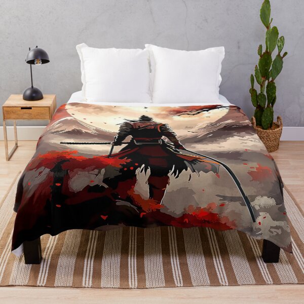 Item preview, Samurai Under Blood Red Moon designed and sold by haroldchoffm.