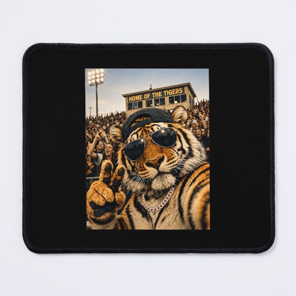 Item preview, Cool Tiger Mascot Selfie Home Of The Tigers designed and sold by nryum.