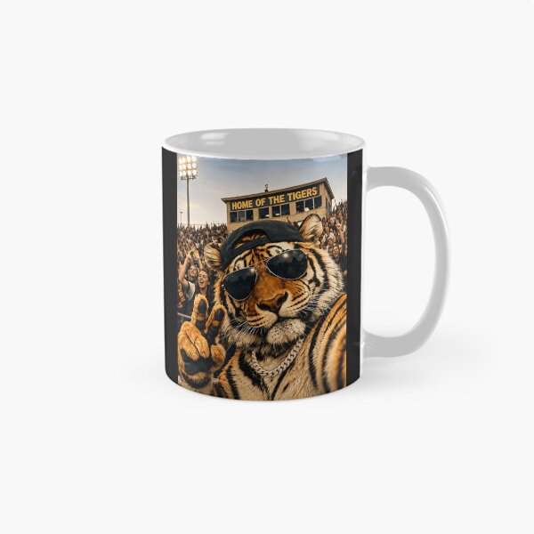 Item preview, Cool Tiger Mascot Selfie Home Of The Tigers designed and sold by nryum.