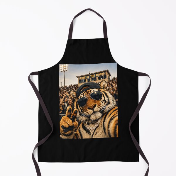 Item preview, Cool Tiger Mascot Selfie Home Of The Tigers designed and sold by nryum.