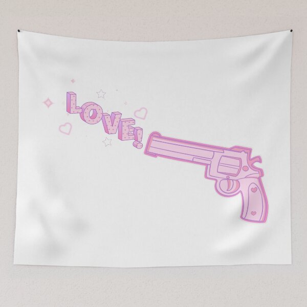 Item preview, Pastel Pink Revolver Love Design designed and sold by Rehnair.