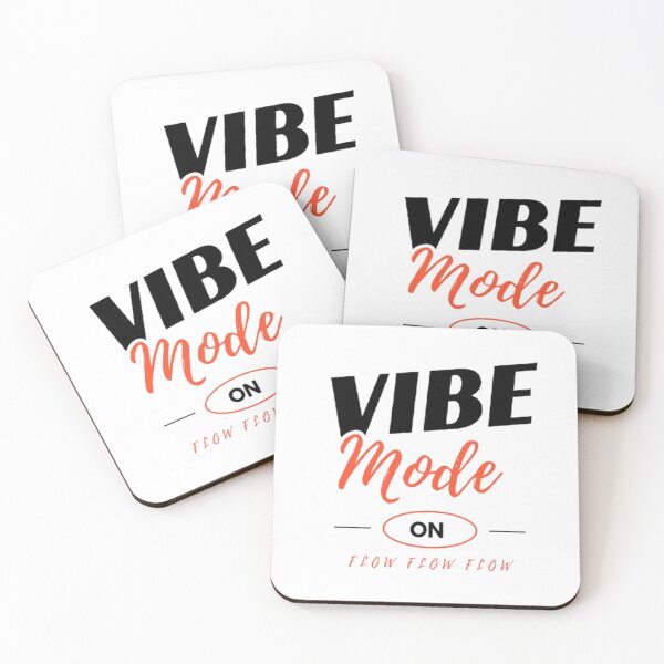 Item preview, Vibe Mode On Flow Retro Typography designed and sold by Gopal Verma.