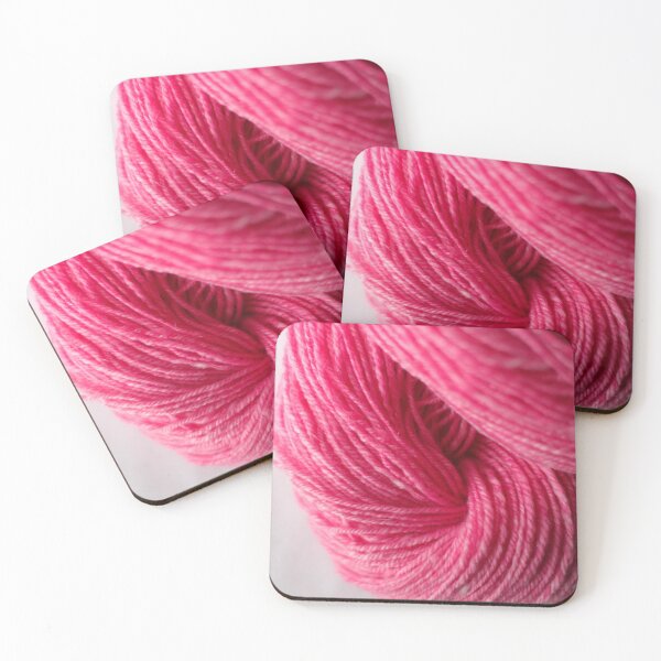 Item preview, Pink Handspun Yarn designed and sold by joyloveyarn.