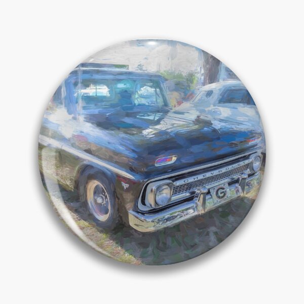 Item preview, 1965 Black Chevy Pickup Custom 10 C10 designed and sold by RichFrancoCars.