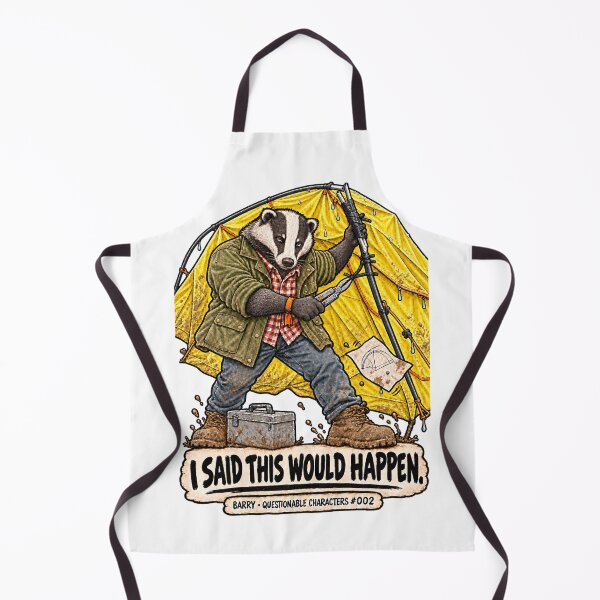 Item preview, Funny Festival Badger: I Said This Would Happen designed and sold by BotherBox.