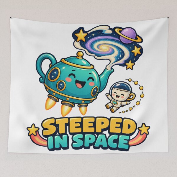 Item preview, Cosmic Teapot Steeped in Space designed and sold by SAS-Designer.