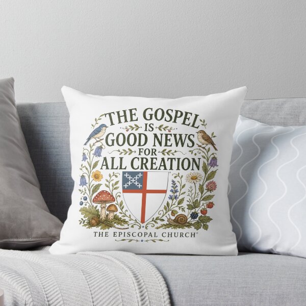 Item preview, The Gospel Is Good News for All Creation – The Episcopal Church™ designed and sold by Canterbury Episcopal Campus Ministry at Texas Tech University .