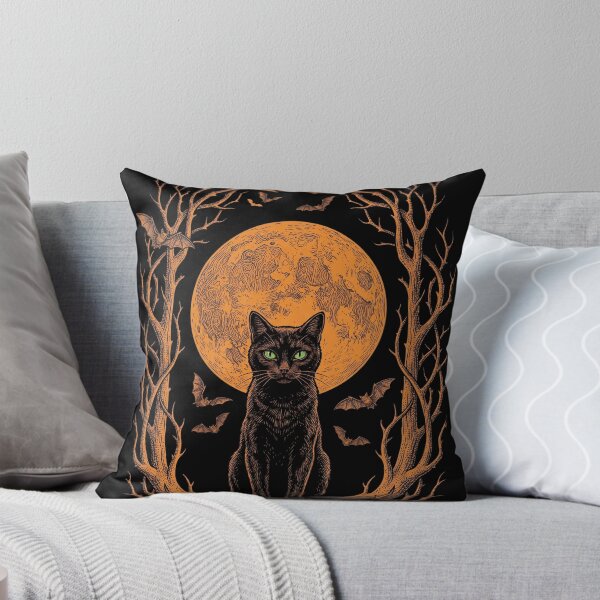 Item preview, halloween-black-cat designed and sold by world+167.