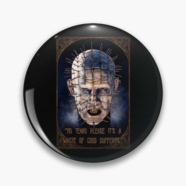 Item preview, Hellraiser Pinhead Good Suffering Horror designed and sold by Thedustyart.