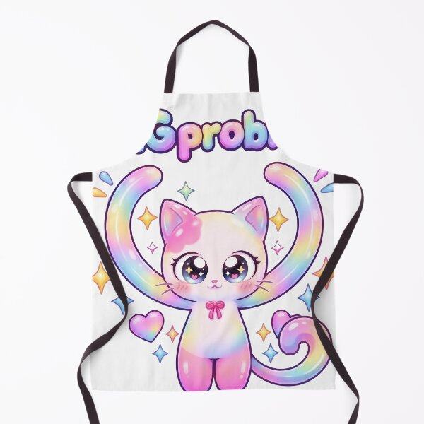 Item preview, BIG Problem - Kawaii Cat Panic Stress Meme | No Problem Story Part 6 of 6 designed and sold by Retro Whiskers.