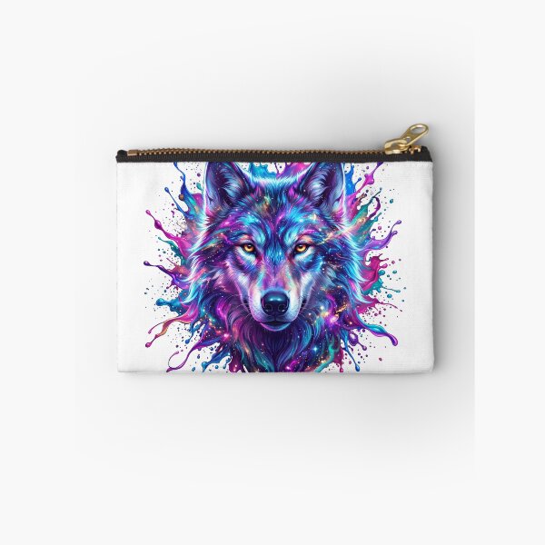 Item preview, Galaxy Wolf Cosmic Nebula Colorful Space Animal Art designed and sold by jaac310.