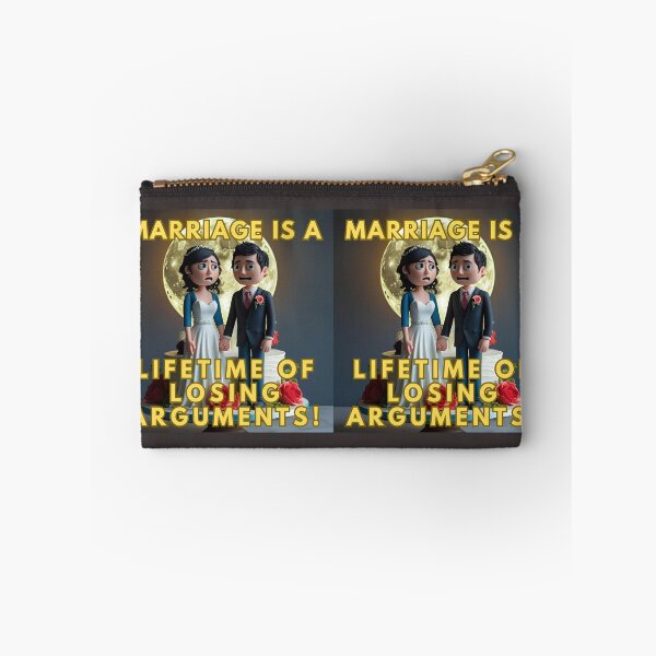 Item preview, MARRIAGE IS A LIFETIME OF LOSING ARGUMENTS! designed and sold by REALiTY WiTHiN.