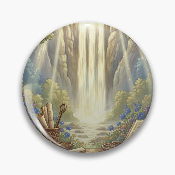 Item preview, Old World Study In A Fairy Glen designed and sold by Awakening Heart.