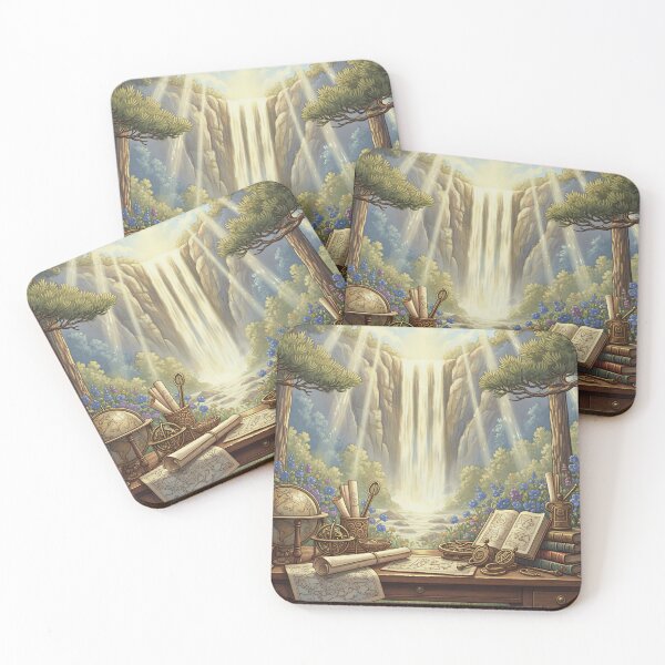 Item preview, Old World Study In A Fairy Glen designed and sold by Awakening Heart.