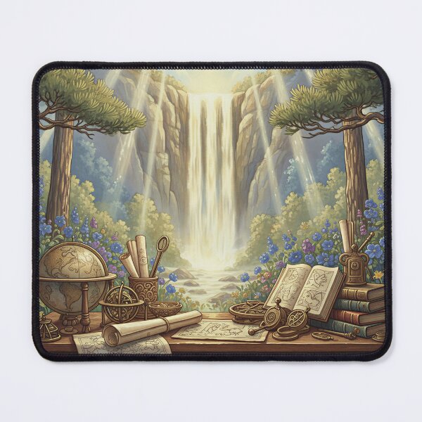 Item preview, Old World Study In A Fairy Glen designed and sold by Awakening Heart.