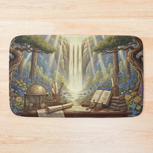 Item preview, Old World Study In A Fairy Glen designed and sold by Awakening Heart.