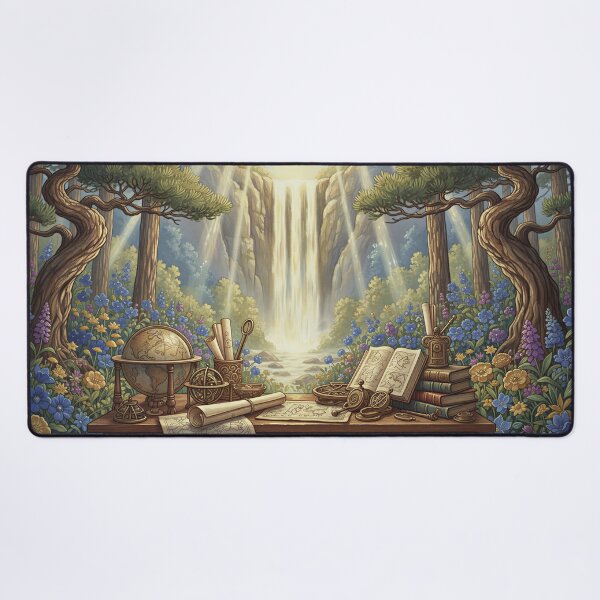 Item preview, Old World Study In A Fairy Glen designed and sold by Awakening Heart.