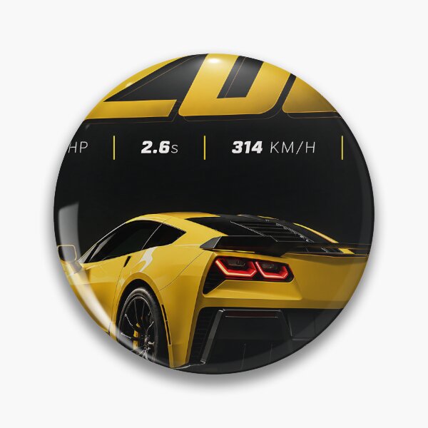 Item preview, Yellow Performance Sports Car – Bold Automotive Racing Design designed and sold by zisad.