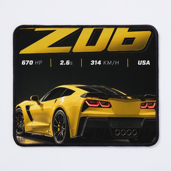 Item preview, Yellow Performance Sports Car – Bold Automotive Racing Design designed and sold by zisad.