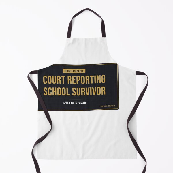 Item preview, Court Reporting School Survivor Court Reporter designed and sold by SlowMadeShelf.