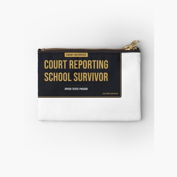 Item preview, Court Reporting School Survivor Court Reporter designed and sold by SlowMadeShelf.