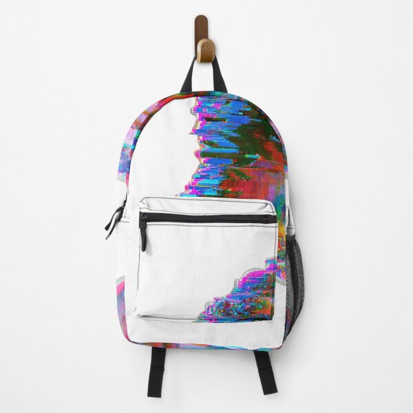 Item preview, Glitch Art Distorted Frog Face Meme Aesthetic designed and sold by NicolasGlowArt.