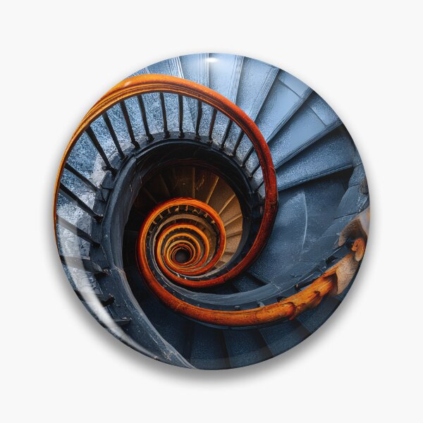 Item preview, Captivating Spiral Staircase in Modern Architecture designed and sold by Artessie.