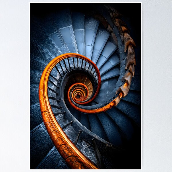 Item preview, Captivating Spiral Staircase in Modern Architecture designed and sold by Artessie.
