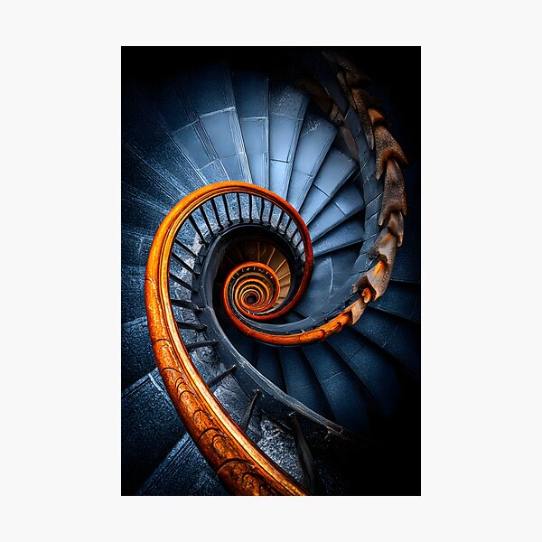 Item preview, Captivating Spiral Staircase in Modern Architecture designed and sold by Artessie.