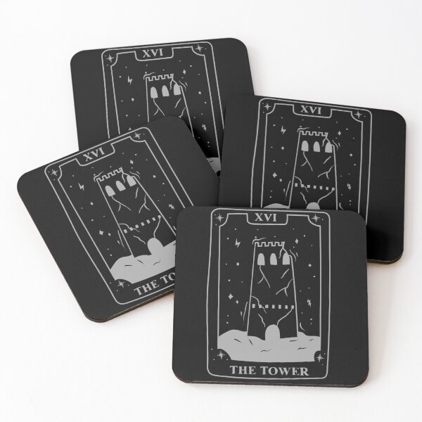 Artikelvorschau, Das Design der Tarotkarte „Der Turm“ entworfen und verkauft von marmaladex.