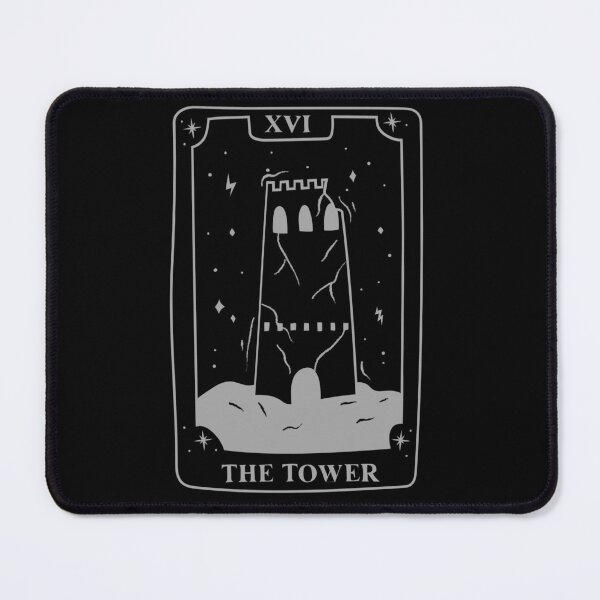 Item preview, The Tower tarot card design designed and sold by marmaladex.