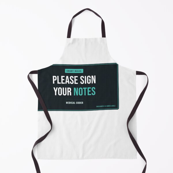 Item preview, Please Sign Your Notes Medical Coder designed and sold by SlowMadeShelf.