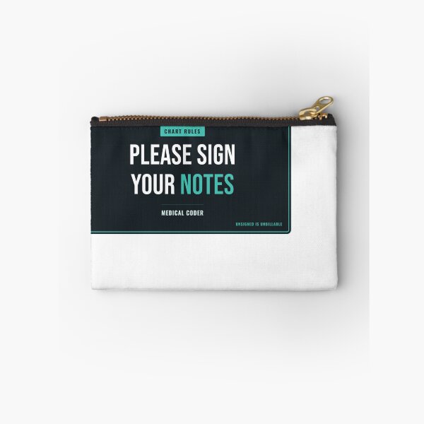 Item preview, Please Sign Your Notes Medical Coder designed and sold by SlowMadeShelf.