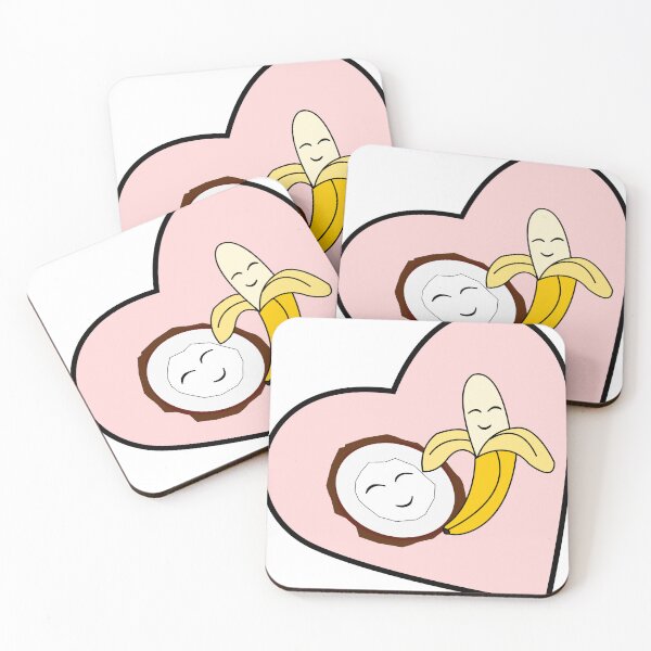Item preview, Taste Buddies: Coconut and Banana designed and sold by HarveyHandcraftsandDesigns.