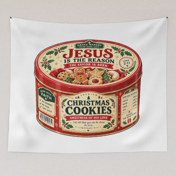 Item preview, Luke 2:11 Jesus Is The Reason For The Season designed and sold by plushism.