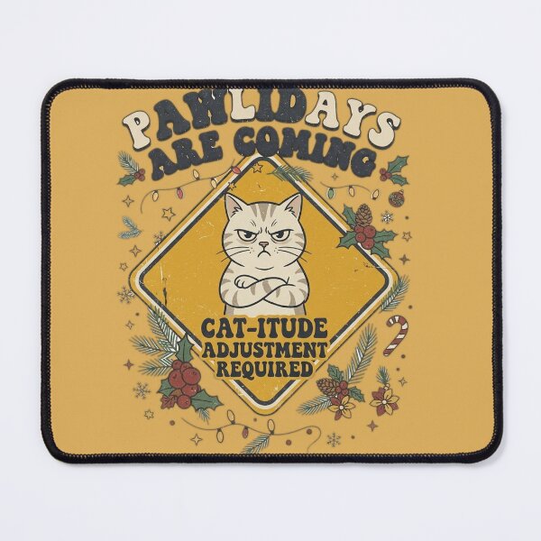 Item preview, Cat-itude Adjustment Required designed and sold by bluel_evin.