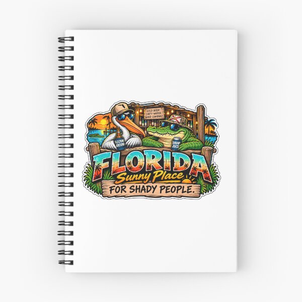 Item preview, Shady People Florida Sticker  designed and sold by SnarkyPelican.